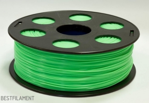 PLA пластик BESTFILAMENT для 3D принтера 1,75 мм салатовый