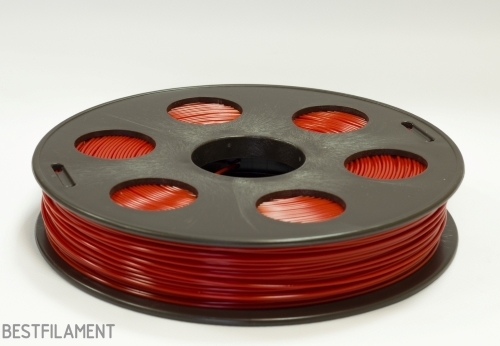 ABS пластик BESTFILAMENT для 3D принтера 1,75 мм красный
