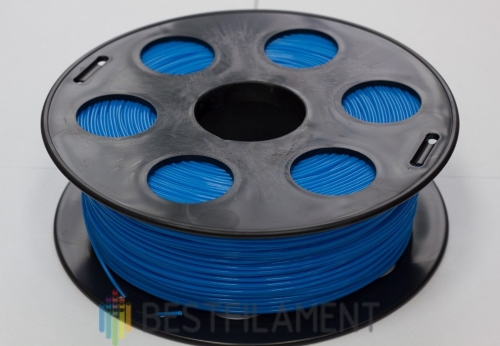 PLA пластик BESTFILAMENT для 3D принтера 1,75 мм голубой