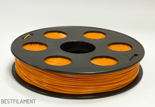 ABS пластик BESTFILAMENT для 3D принтера 1,75 мм оранжевый