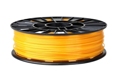 ABS пластик REC для 3D принтера 2,85 мм прозрачно-оранжевый