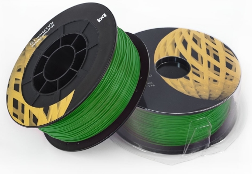 PLA пластик BQ для 3D принтера 1,75 мм зеленая трава