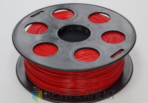 PLA пластик BESTFILAMENT для 3D принтера 1,75 мм красный