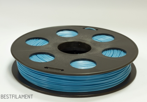 ABS пластик BESTFILAMENT для 3D принтера 1,75 мм голубой